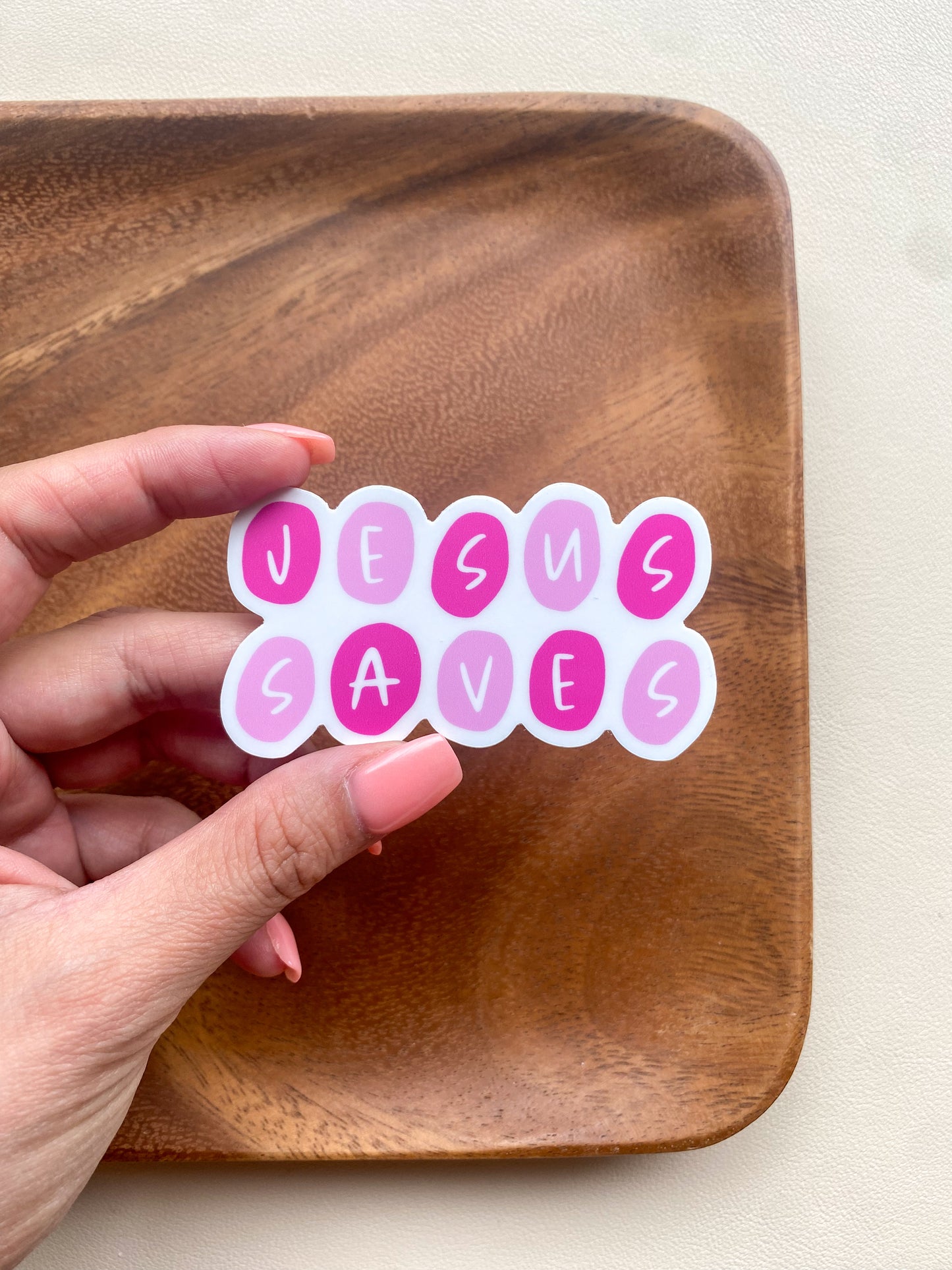 Jesus Saves Sticker