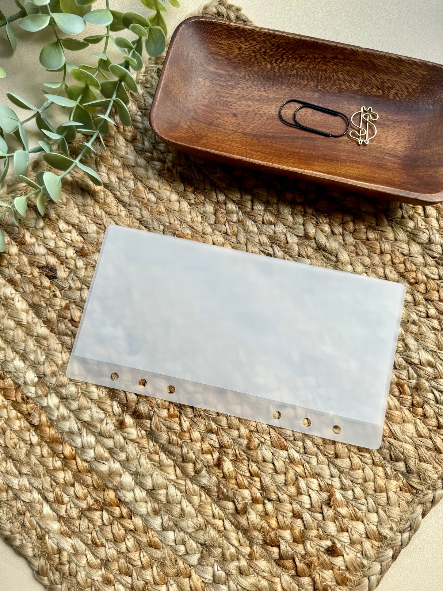 A5 Blank Matte Cash Envelope
