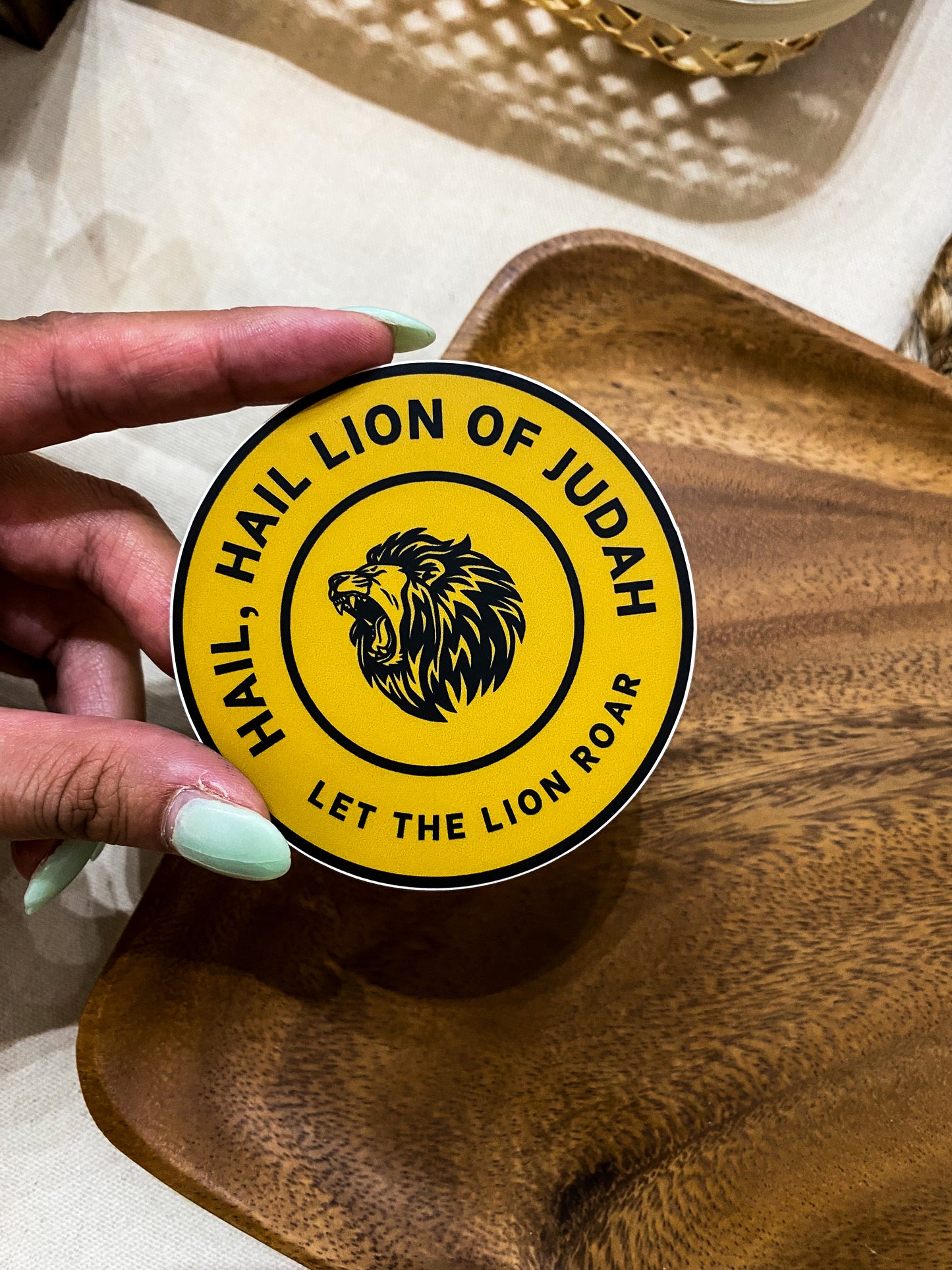 Lion of Judah Sticker