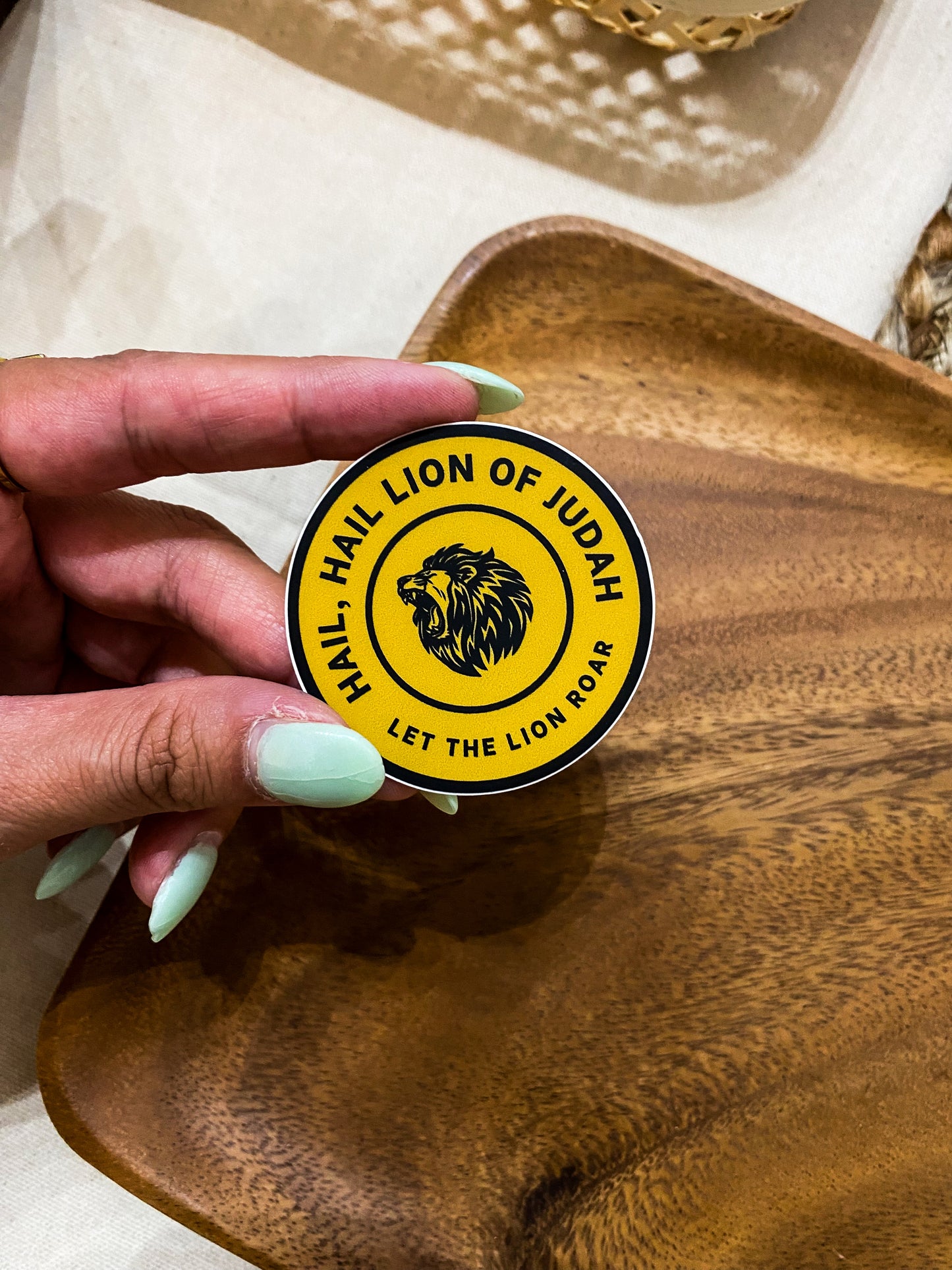 Lion of Judah Sticker