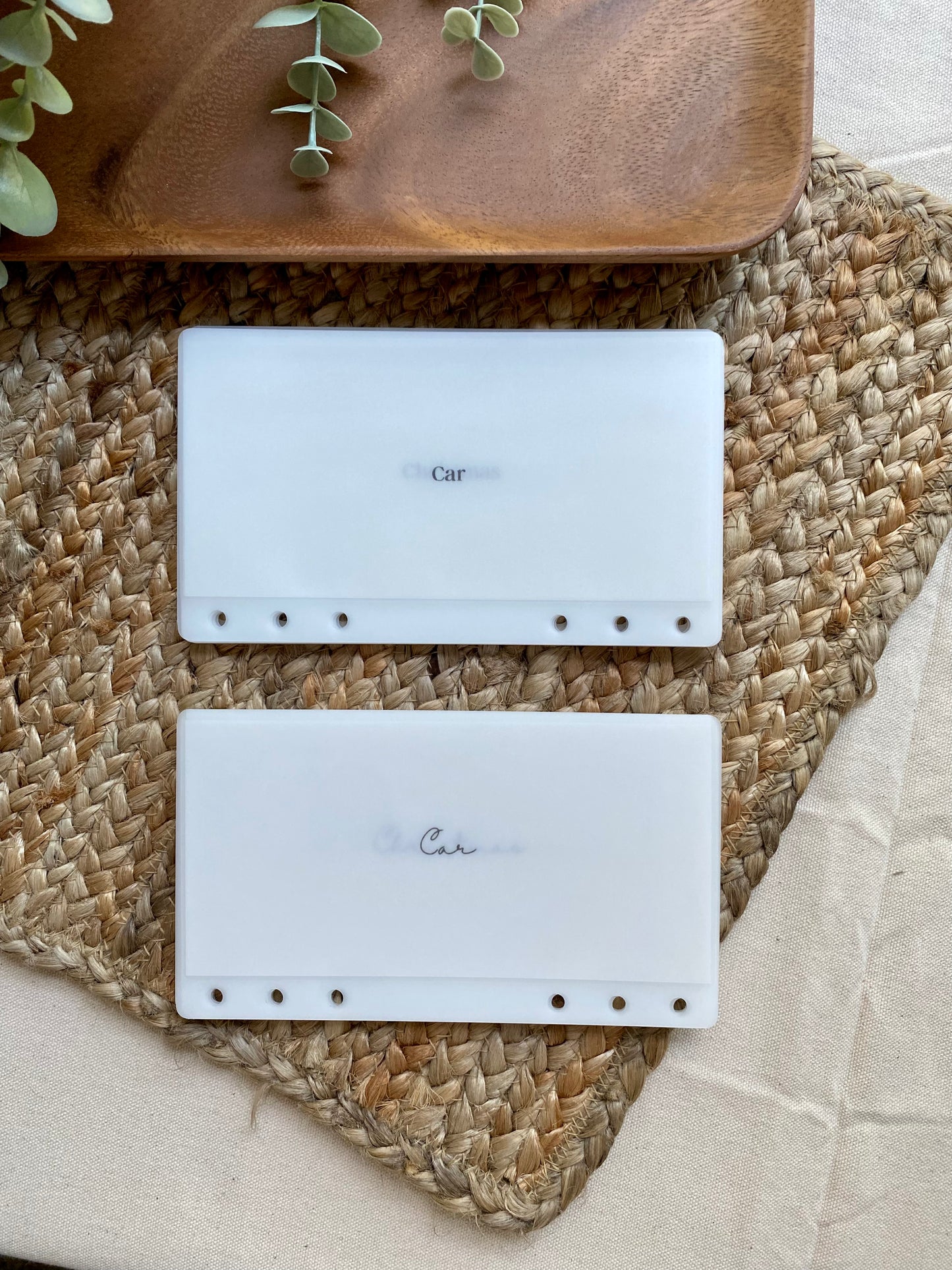 Custom Matte Cash Envelopes - Set of 5