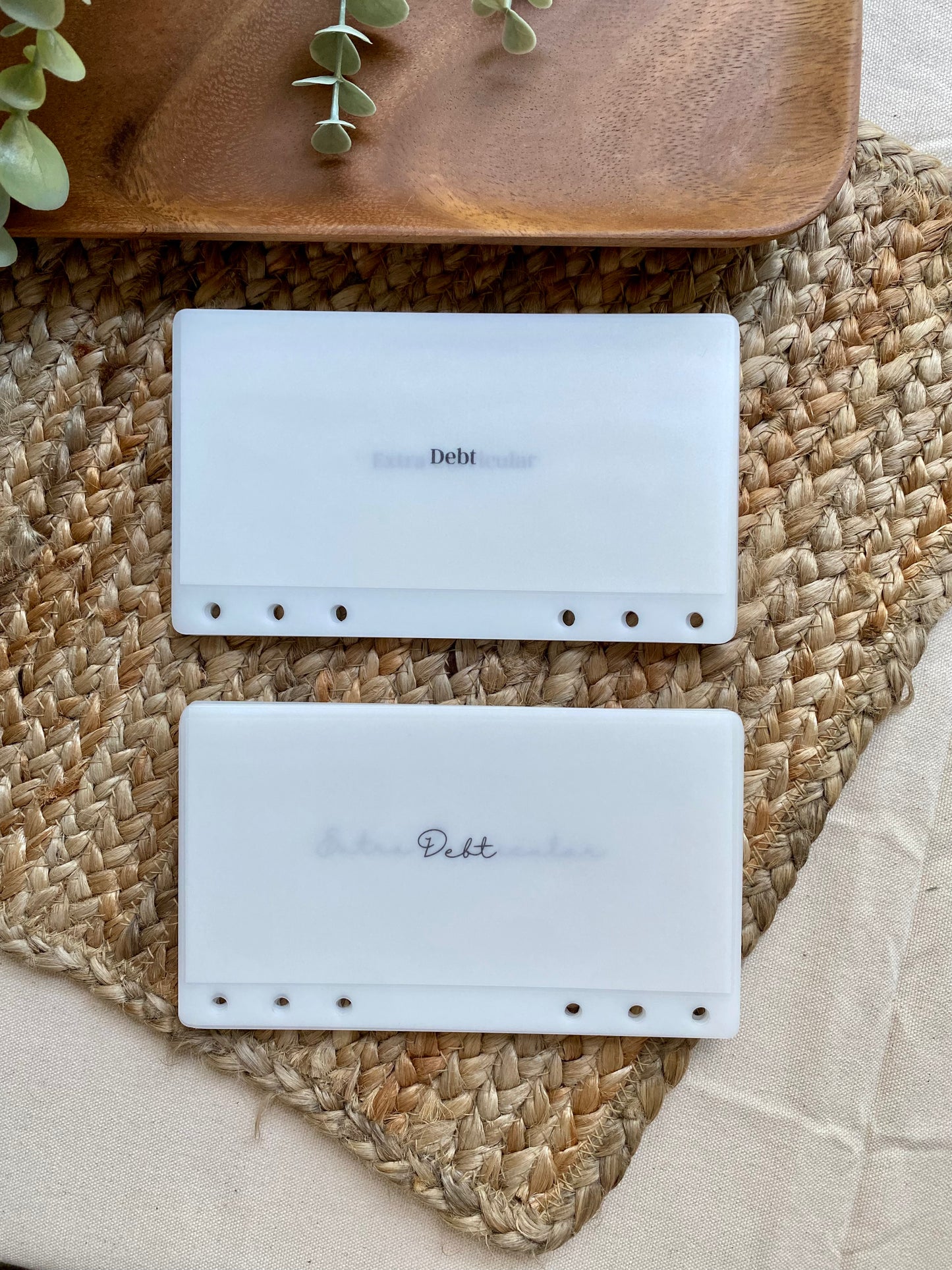 Custom Matte Cash Envelopes - Set of 5