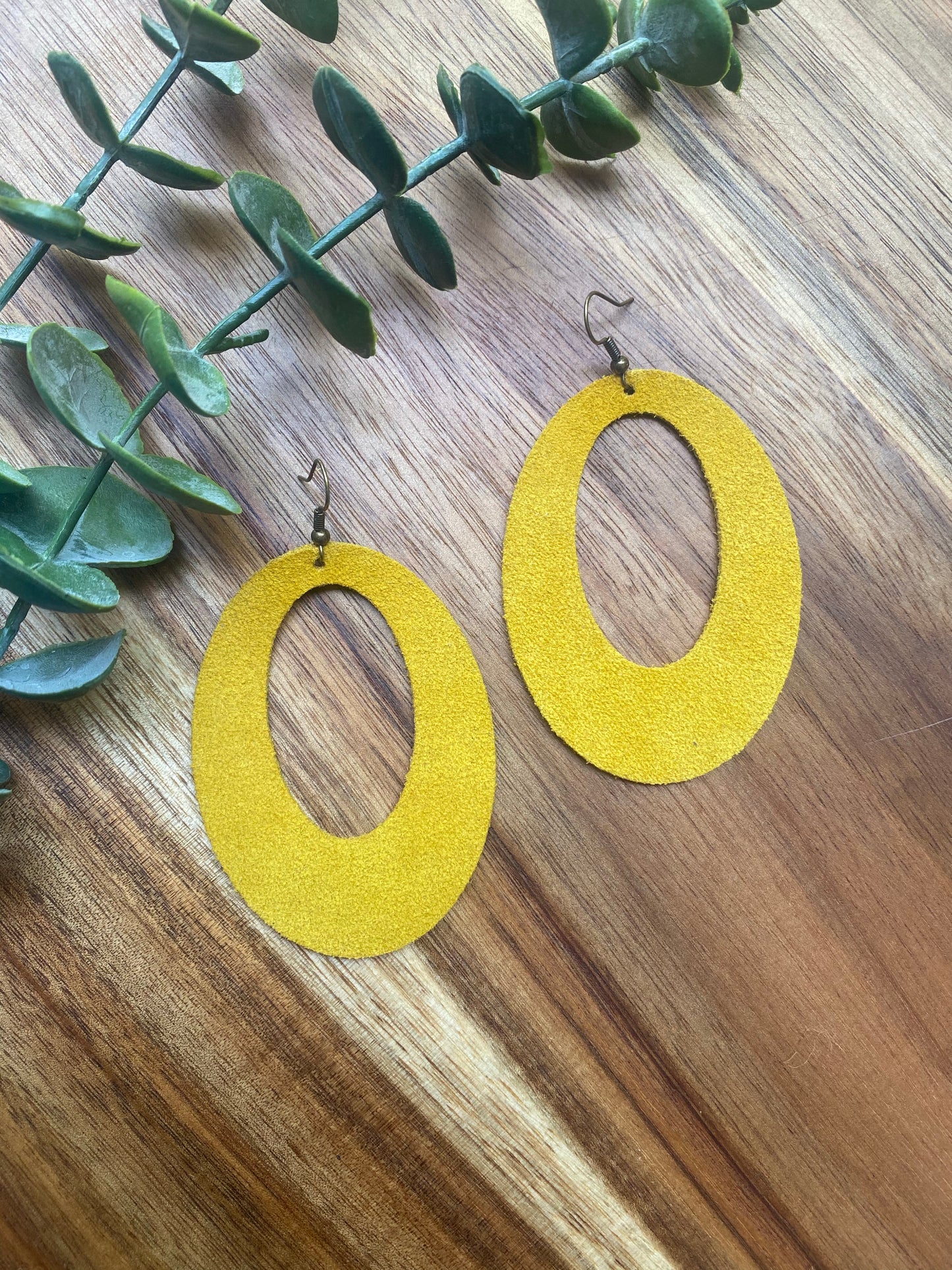 Halo Suede Earrings