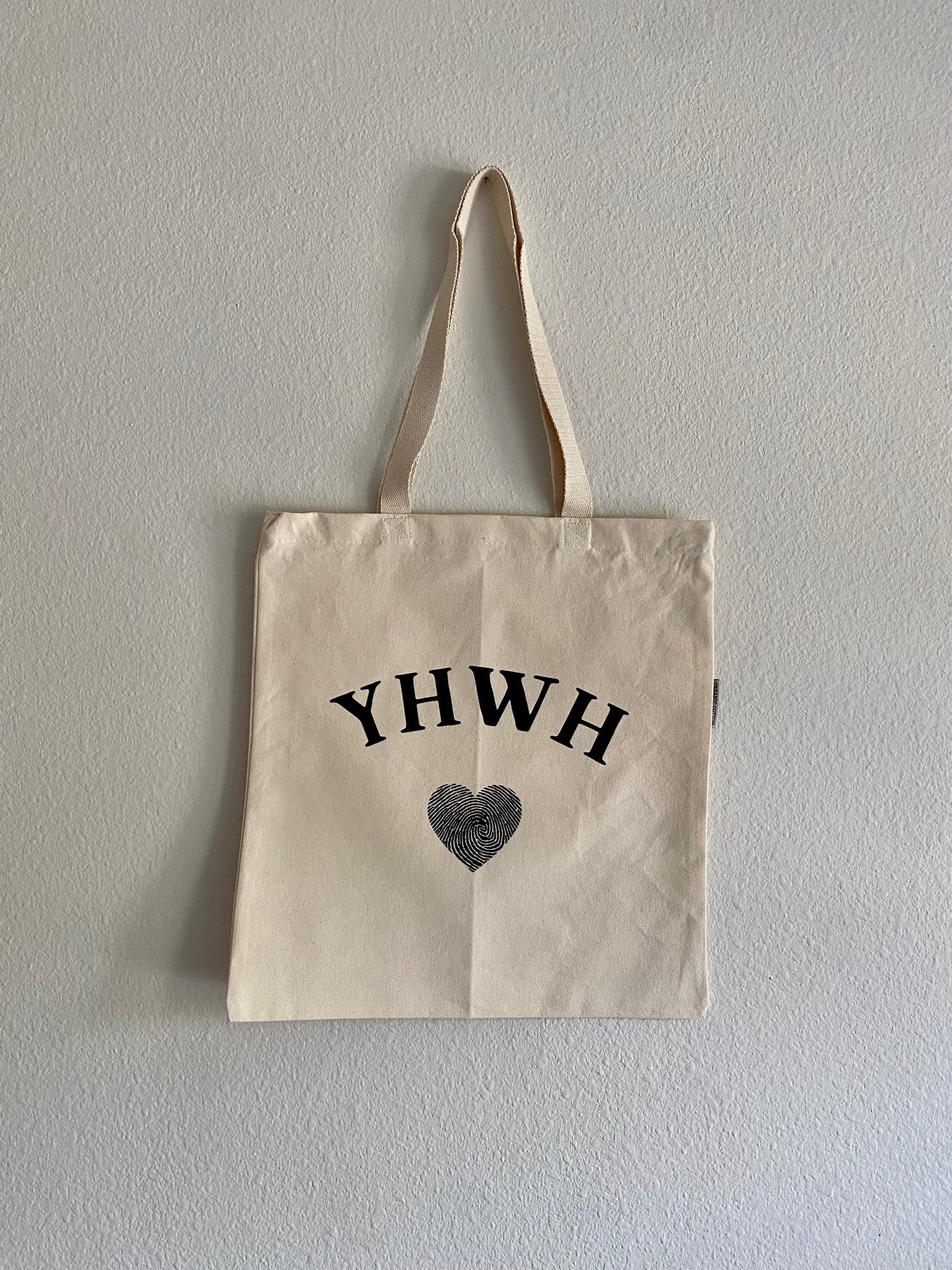YHWH Fingerprint Tote