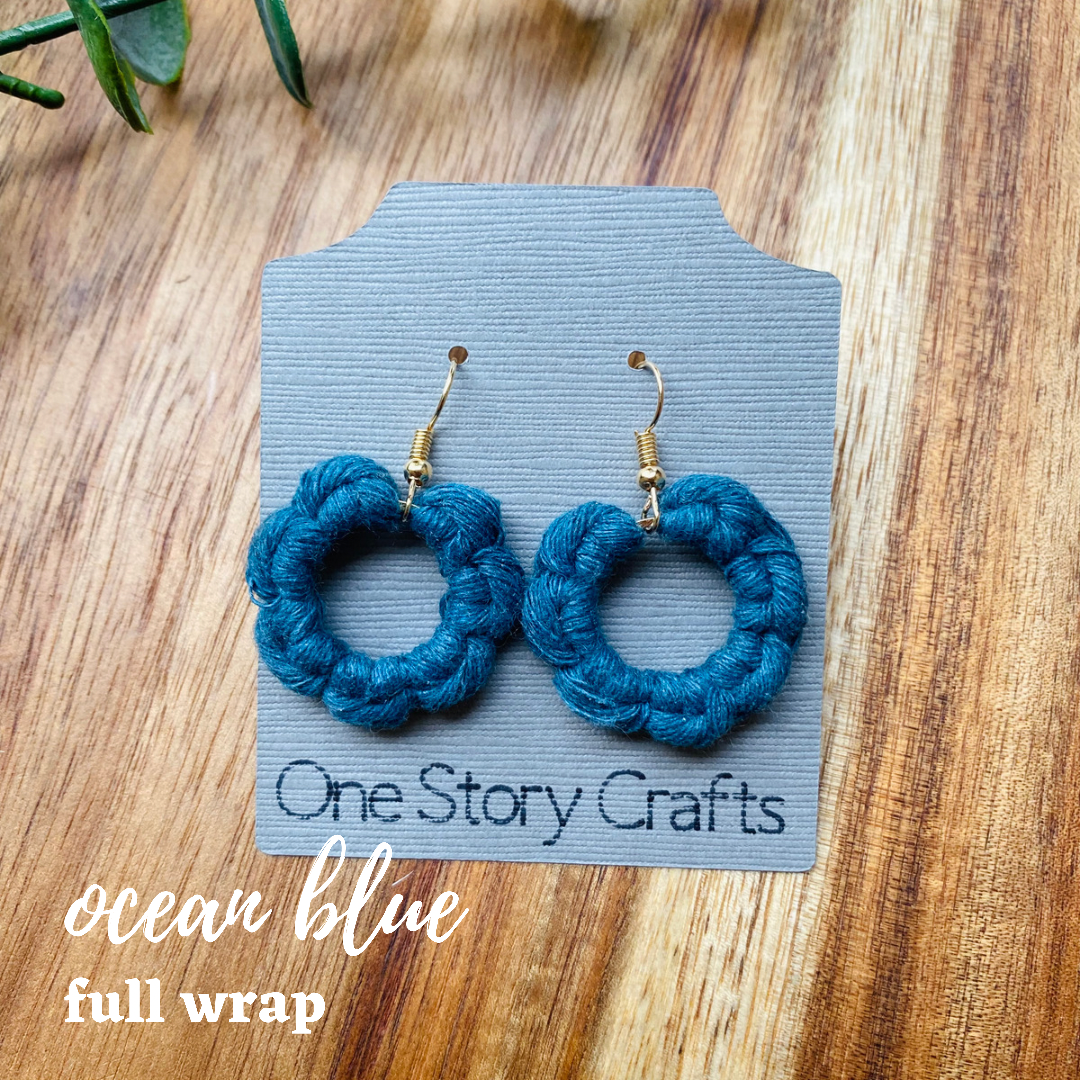 Ava Macrame Earrings