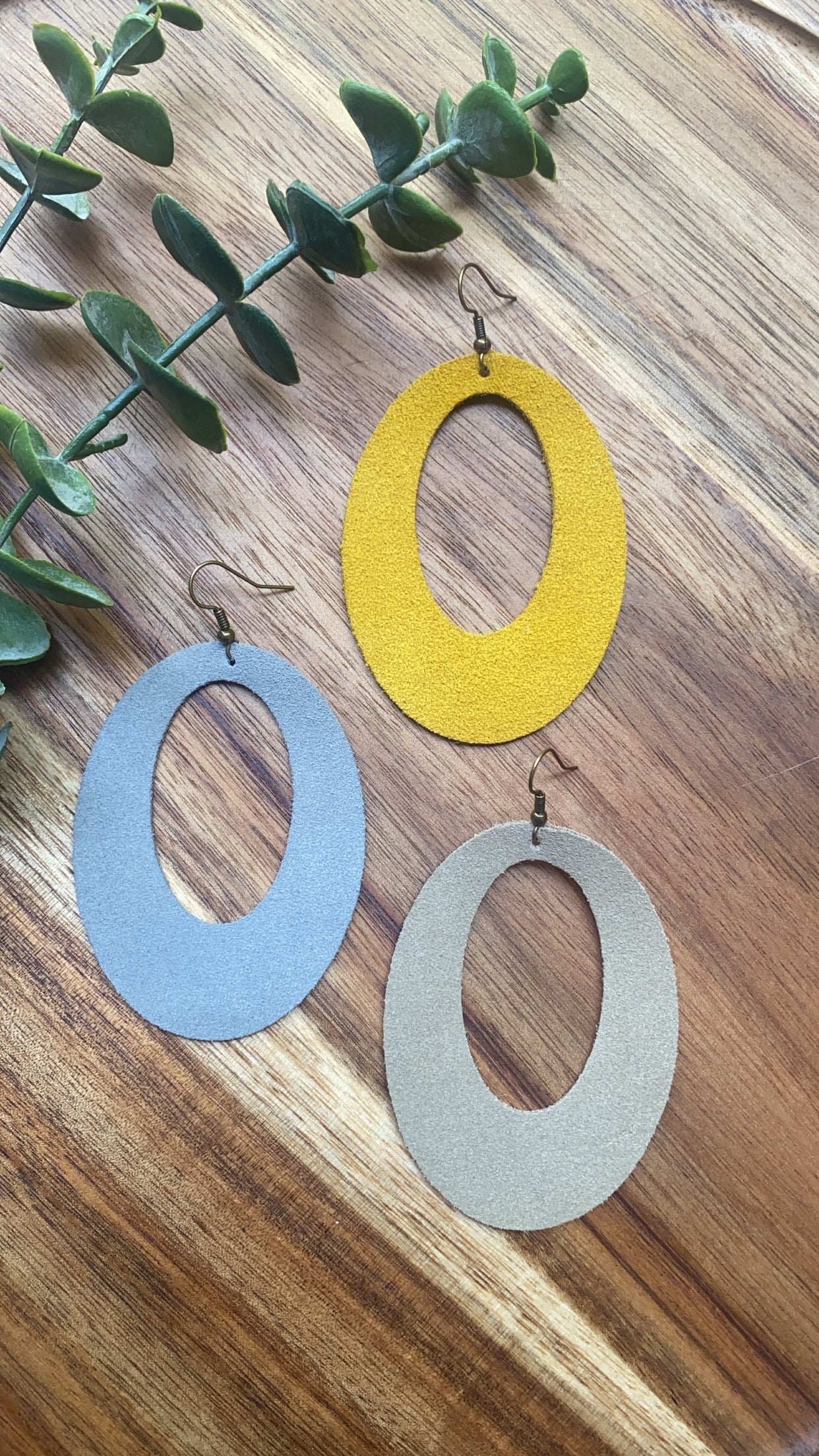 Halo Suede Earrings