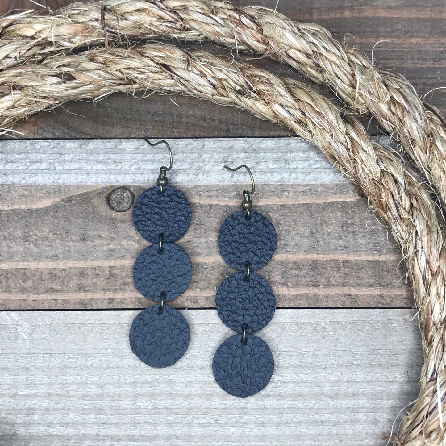 Jules Leather Earrings