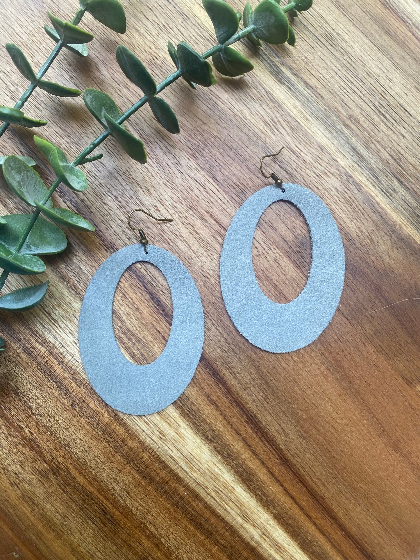 Halo Suede Earrings