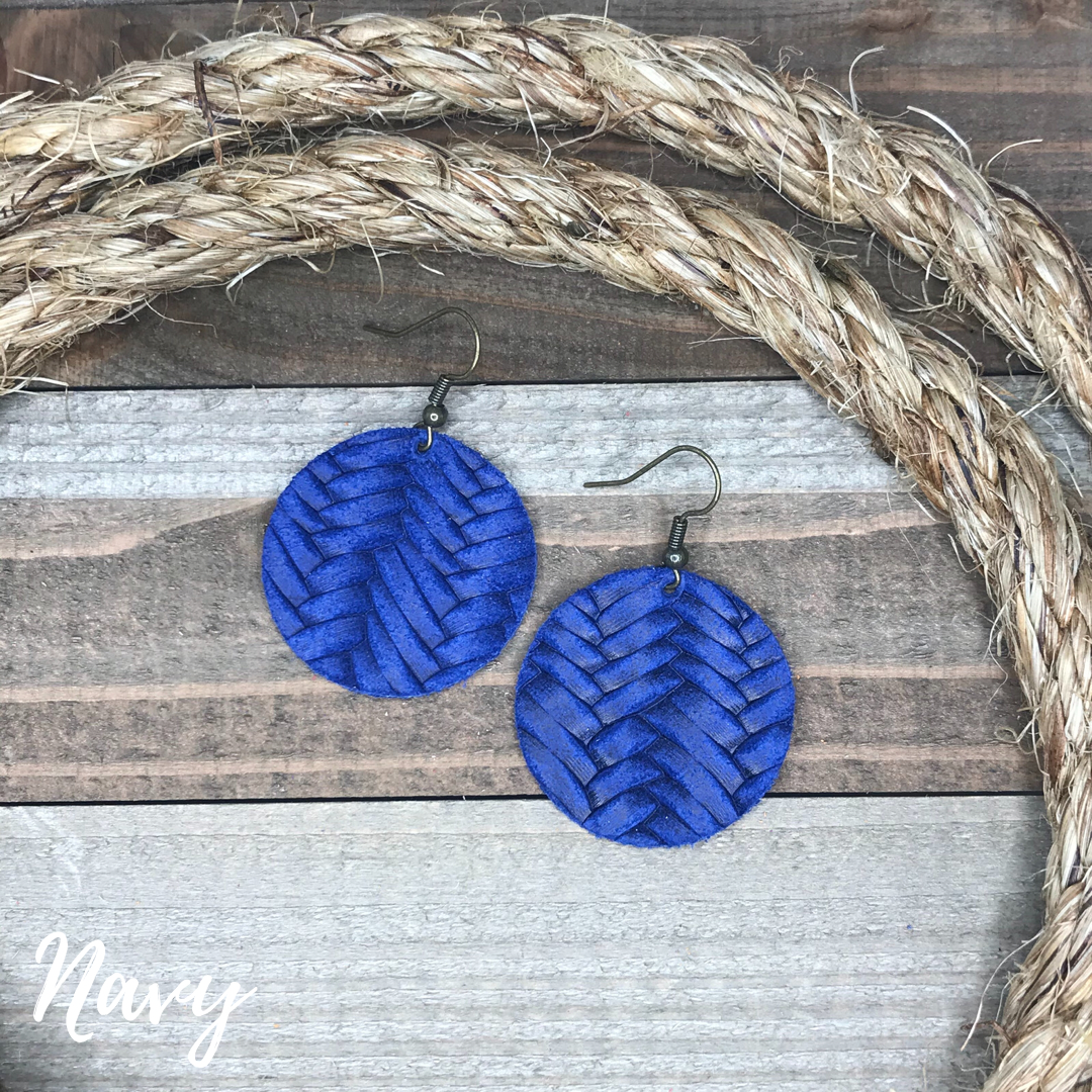 Senzill Leather Earrings