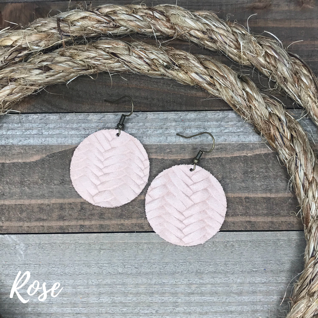 Senzill Leather Earrings