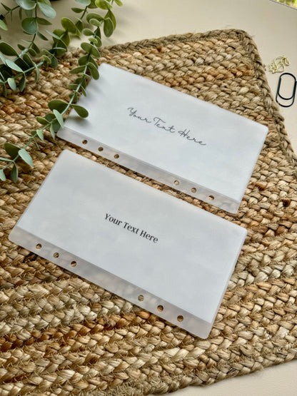 A5 Custom Matte Cash Envelope