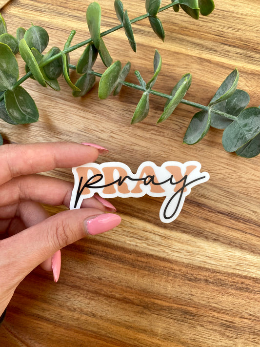 Pray Sticker