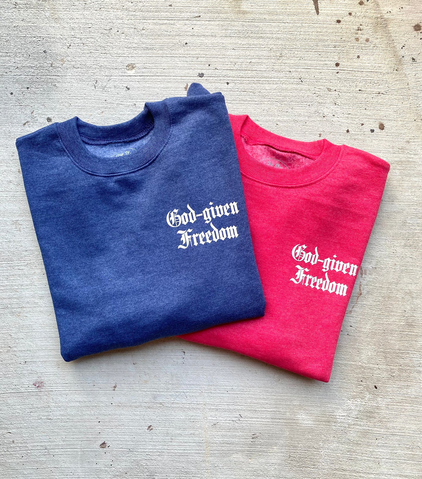 God-given Freedom Crewneck Sweatshirt
